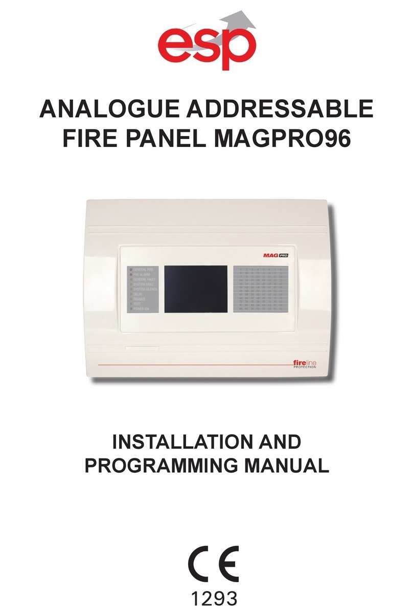ESP MAGPRO96G Installation and programming manual