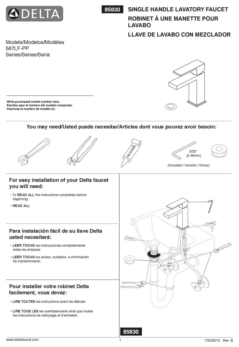 Delta 567LF-SSPP manual
