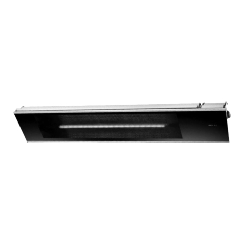 Frico INFRAGLAS IHG12 User manual