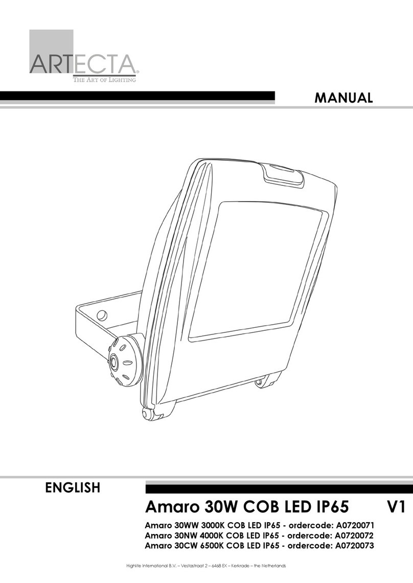 Artecta Amaro 30WW User manual