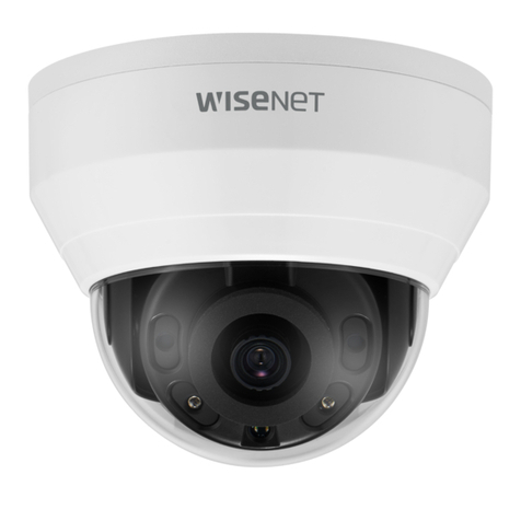 Hanwha Techwin Wisenet QND-8010R User manual
