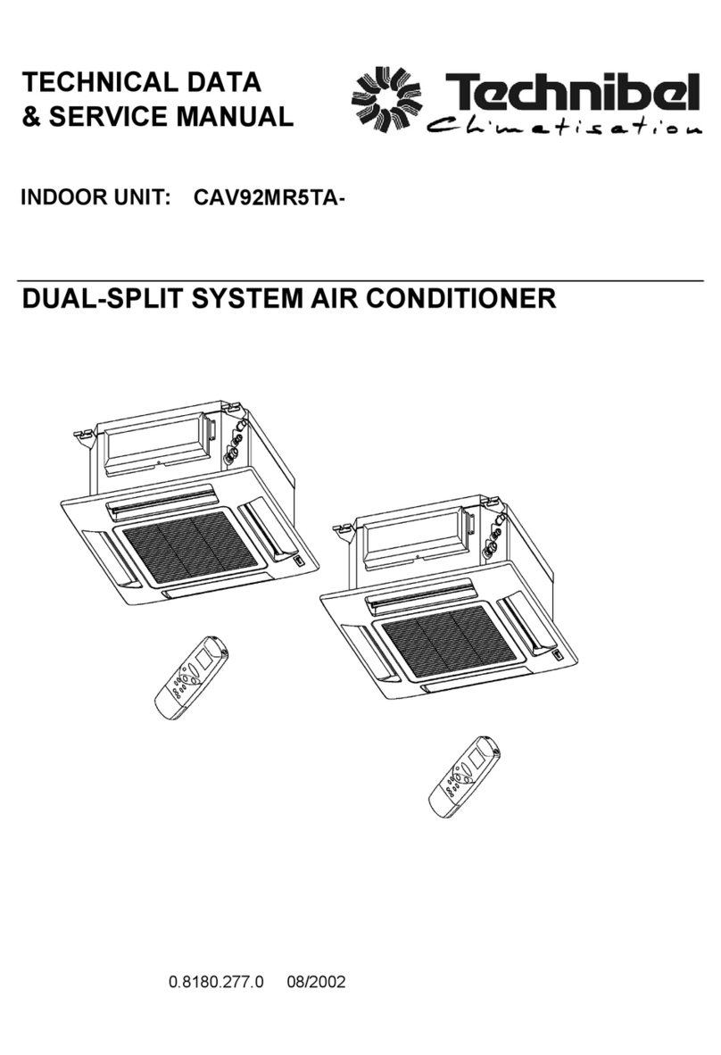 Technibel Climatisation CAV92MR5TA Manual