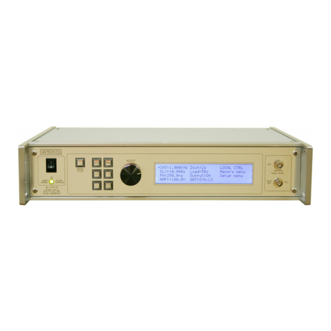 Avtech AVO-6-B User manual