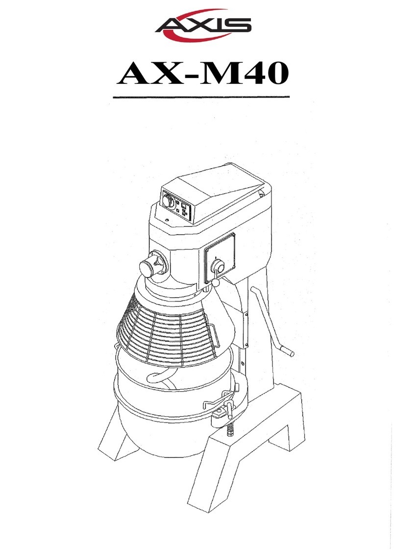 Axis AX-M40 Installation operation and care