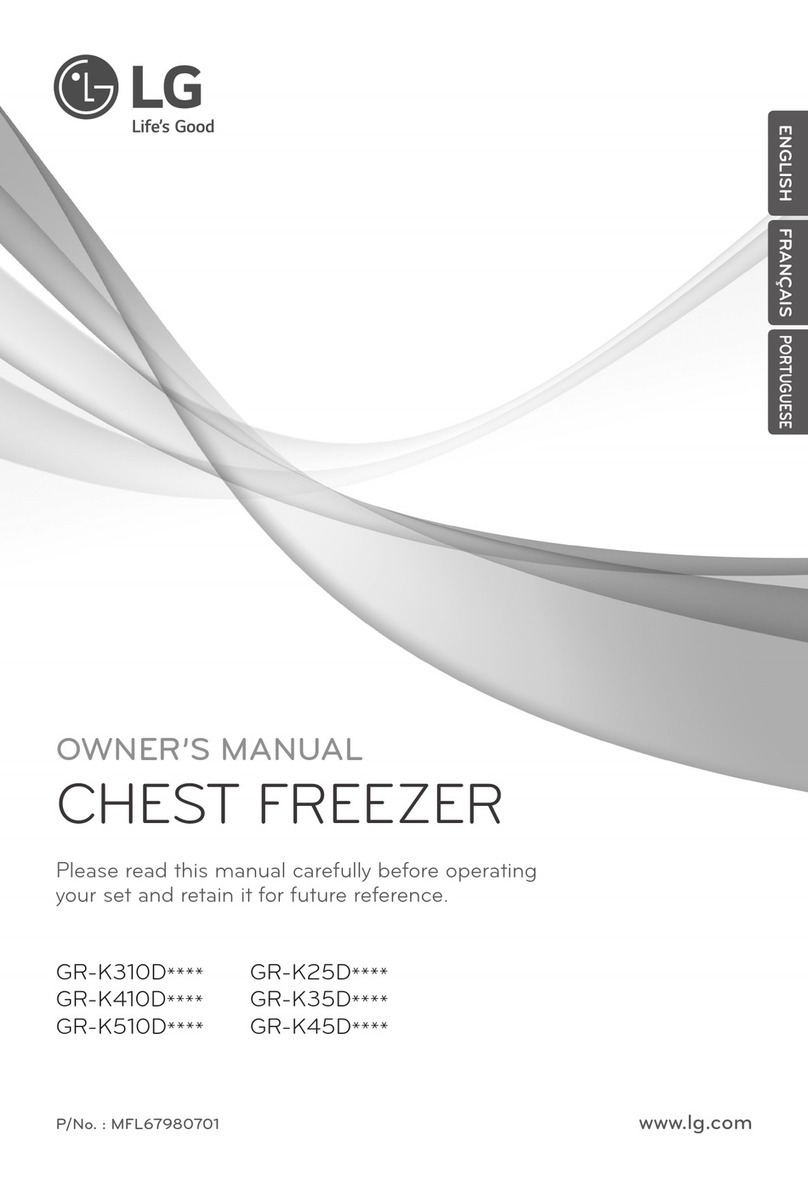 LG GR-K310D Series User manual