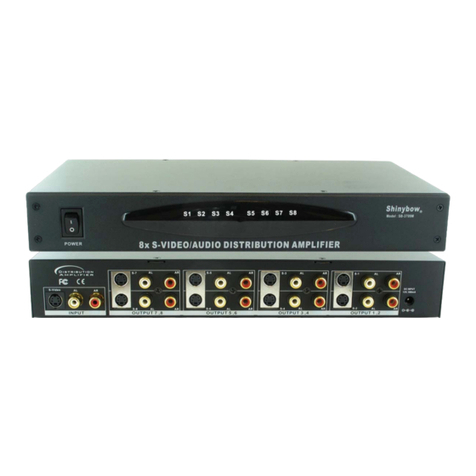 Shinybow USA SB-3709MRM instruction manual