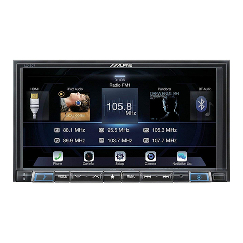 Alpine iLX-207 User manual