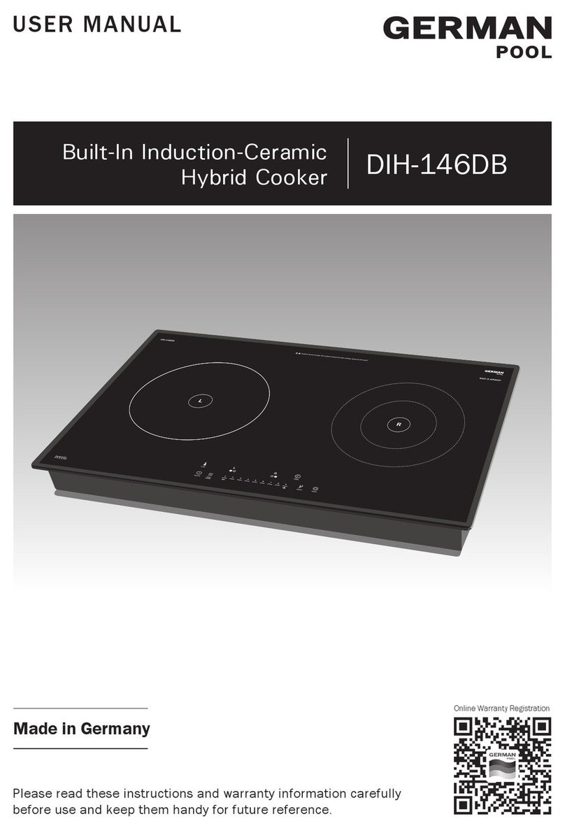 German pool DIH-146DB user manual