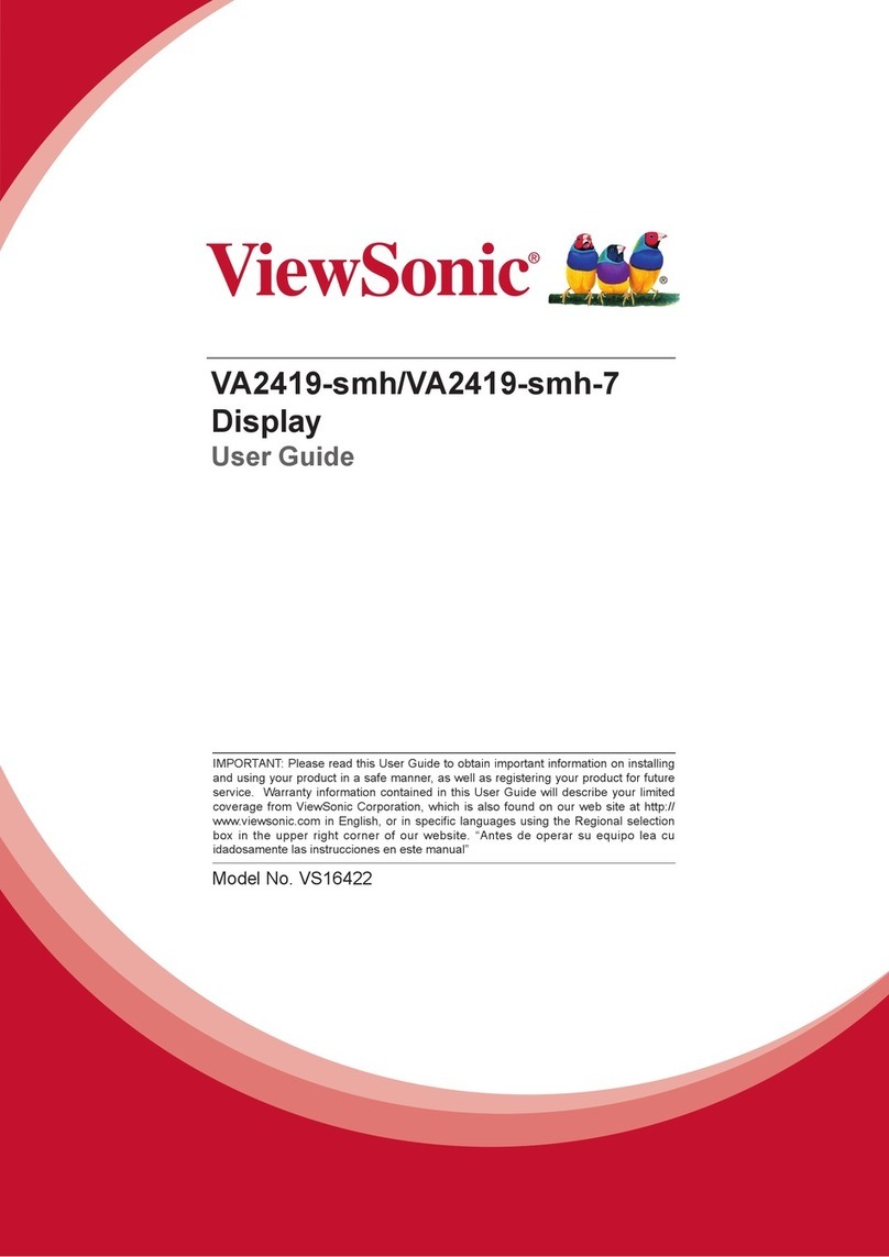ViewSonic VA2419-smh-7 User manual