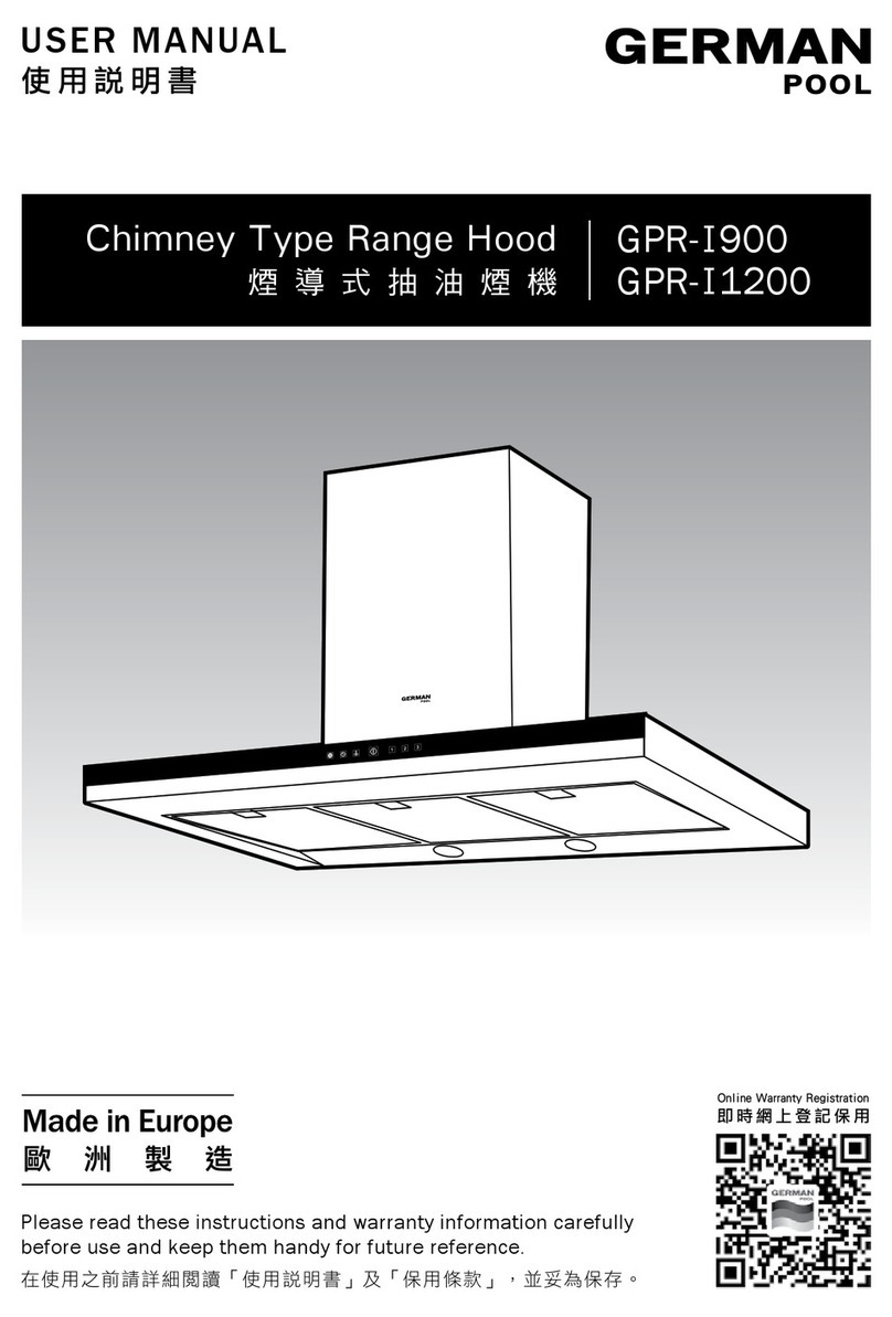 German pool GPR-I900 user manual