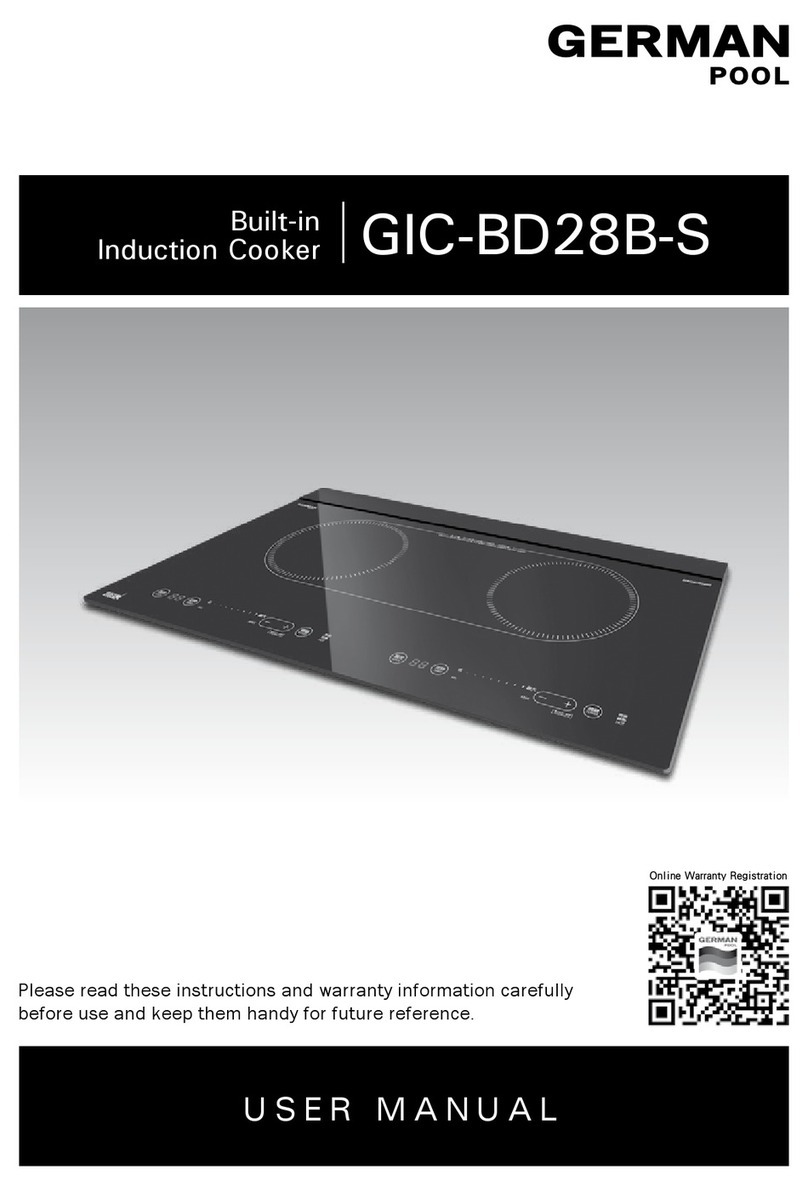 German pool GIC-BD28B-S user manual