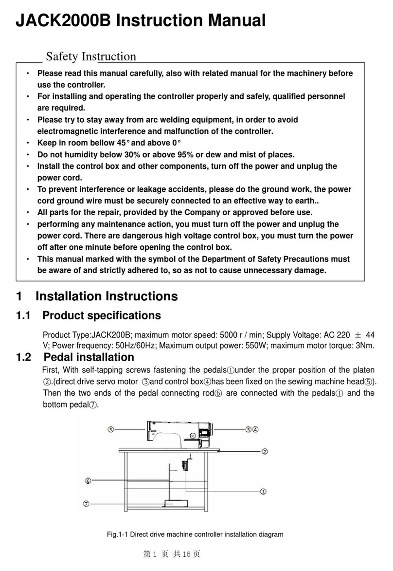Power Max JACK2000B instruction manual