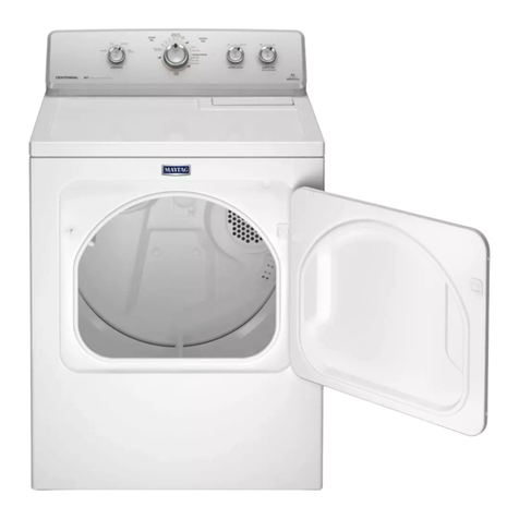 Maytag MGDC415EW User manual