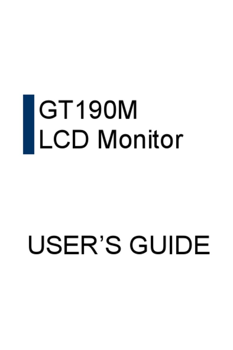 Planar GT190M User manual