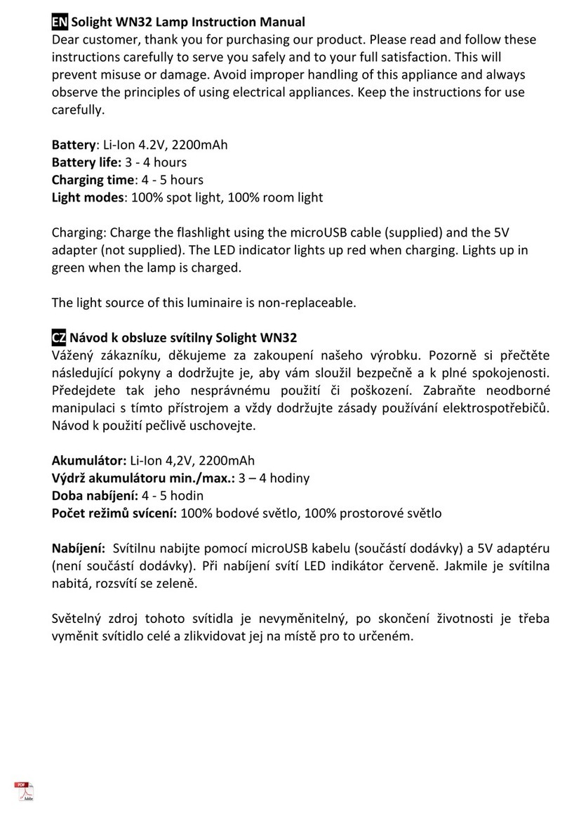 Solight WN32 instruction manual