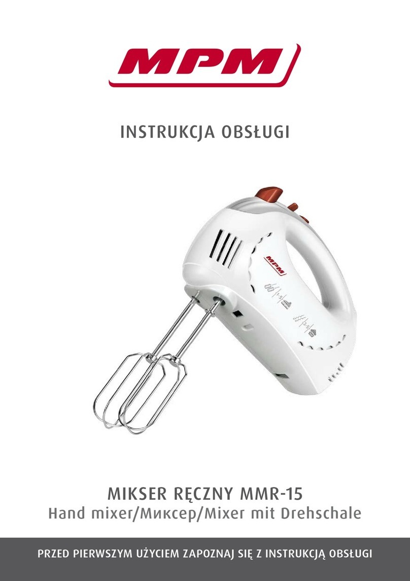 MPM MMR-15 User manual