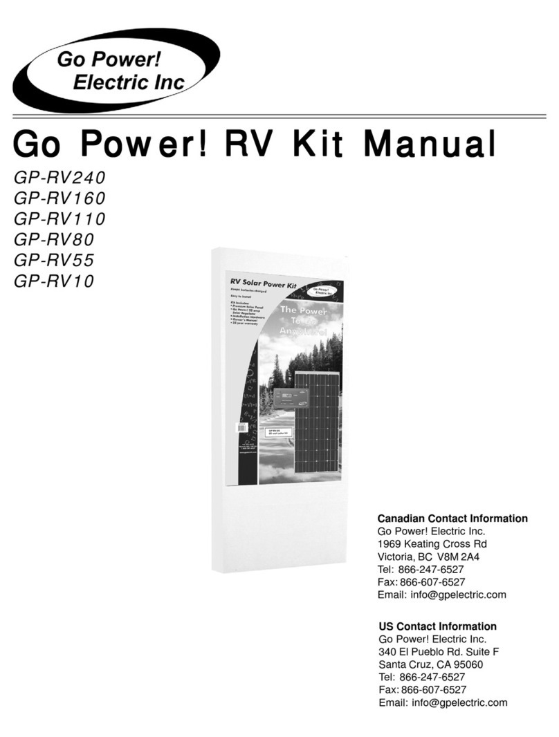 Go Power! Electric GP-RV240 User manual