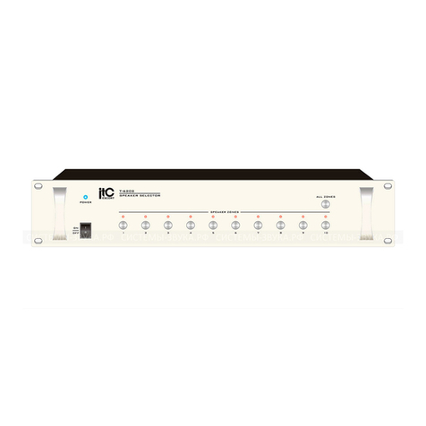 ITC Audio T-6202 Operation manual