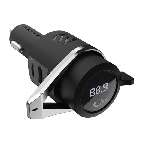Scosche BTFREQ PRO BTFMPD3SR User manual
