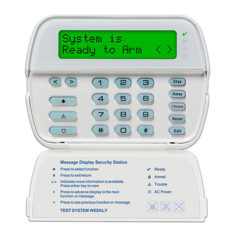 DSC PowerSeries RFK55 433 Series installation instructions