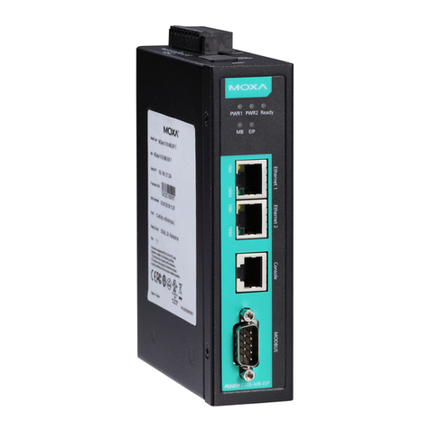 Moxa Technologies MGate 5105-MB-EIP-T User manual