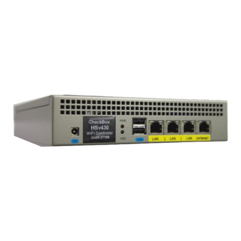 CheckBox HSv430 User manual