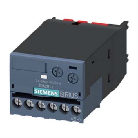 Siemens SIRIUS 3RA2811 User manual