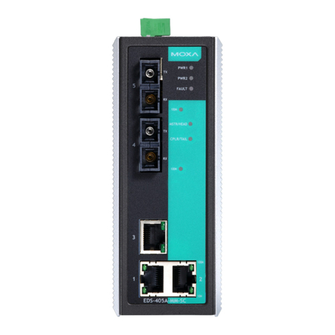 Moxa Technologies EtherDevice EDS-405A-PN User manual