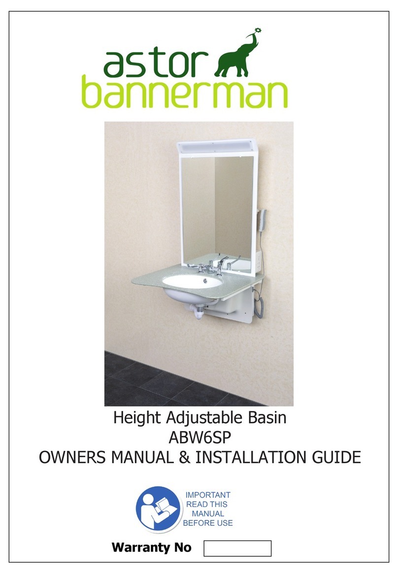 Astor-Bannerman ABW6SP Owner's manual & installation guide