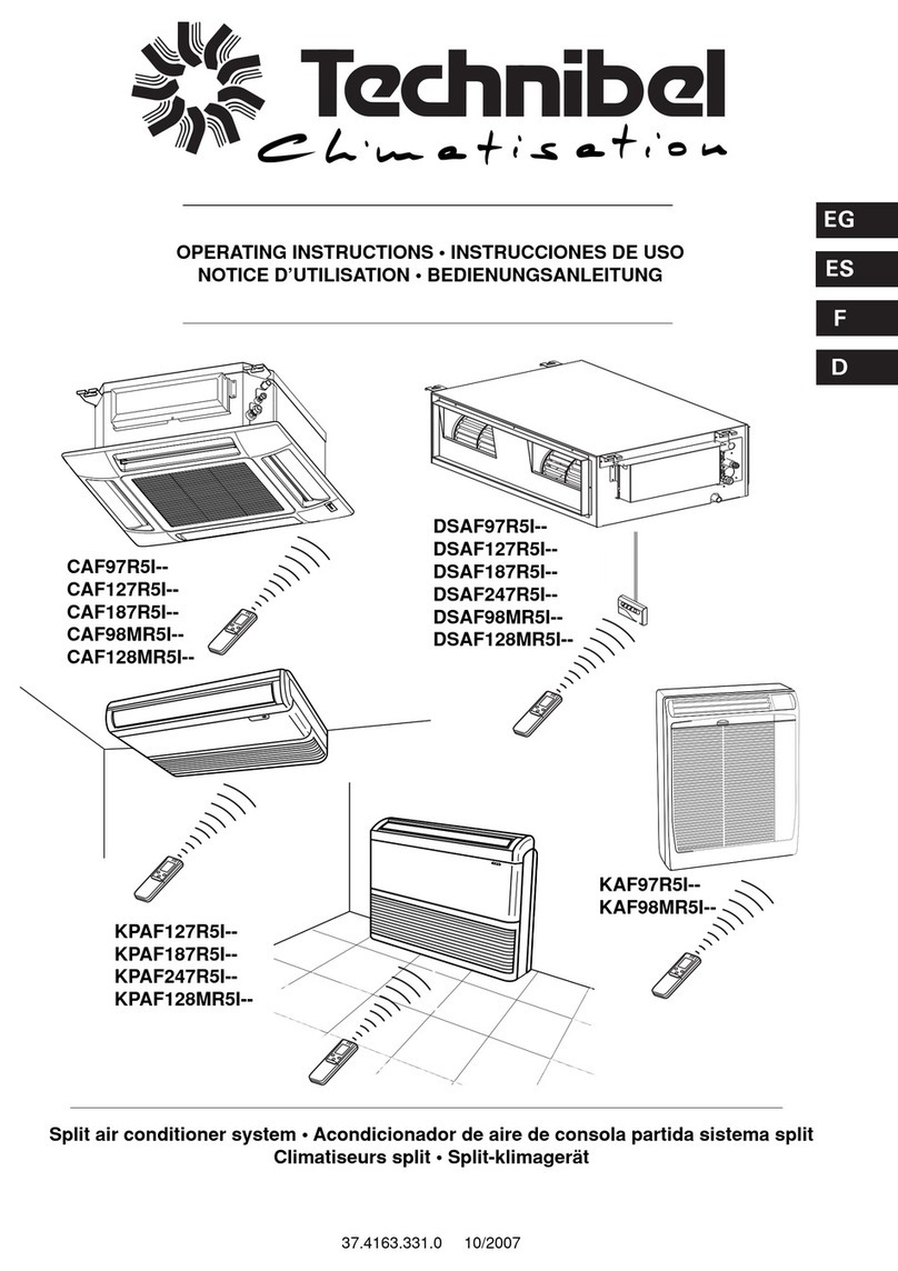 Technibel CAF97R5I Series User manual
