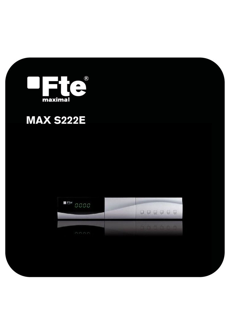 FTE Maximal MAX S222E manual