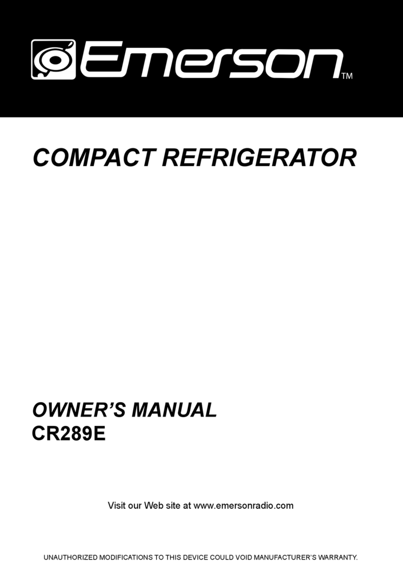 Emerson CR289E User manual