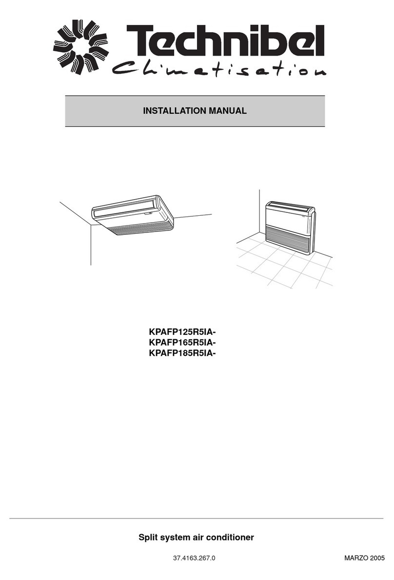 Technibel KPAFP165R5IA Series User manual