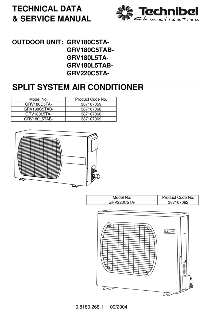 Technibel GRV180C5TA Series Manual Technibel GRV180C5TA Series Manual