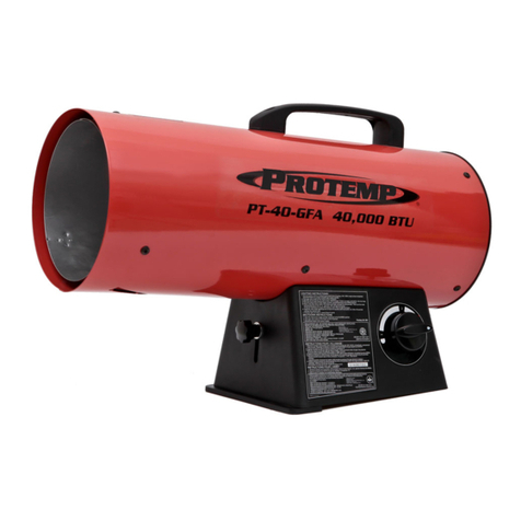 Heat Stream HS-40-GFA User's manual and operating instructions