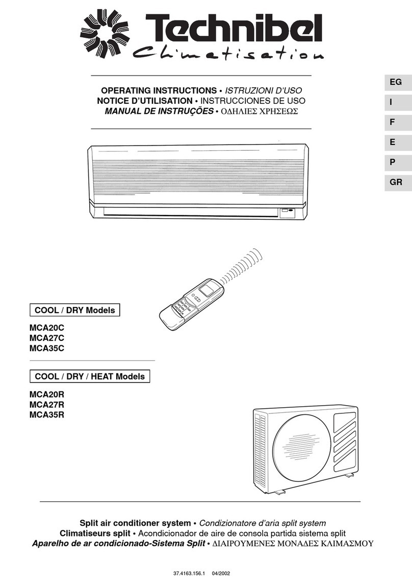 Technibel MCA 27C User manual