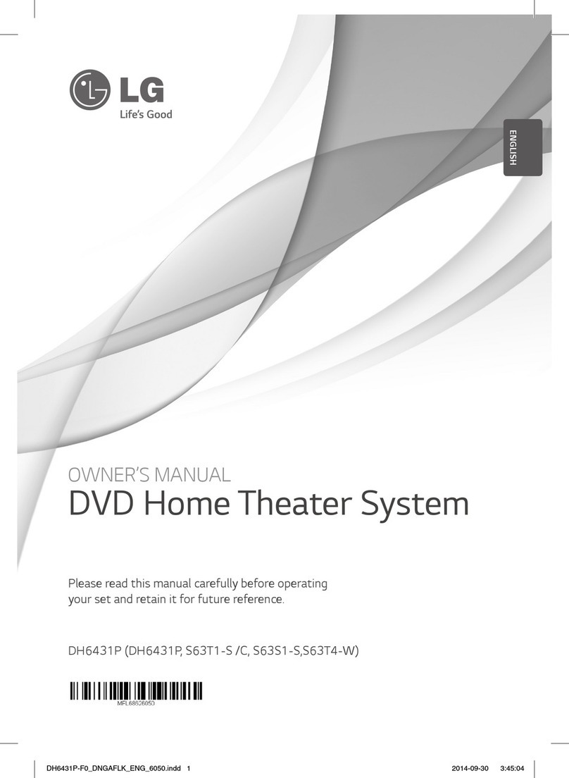 LG DH6431P User manual