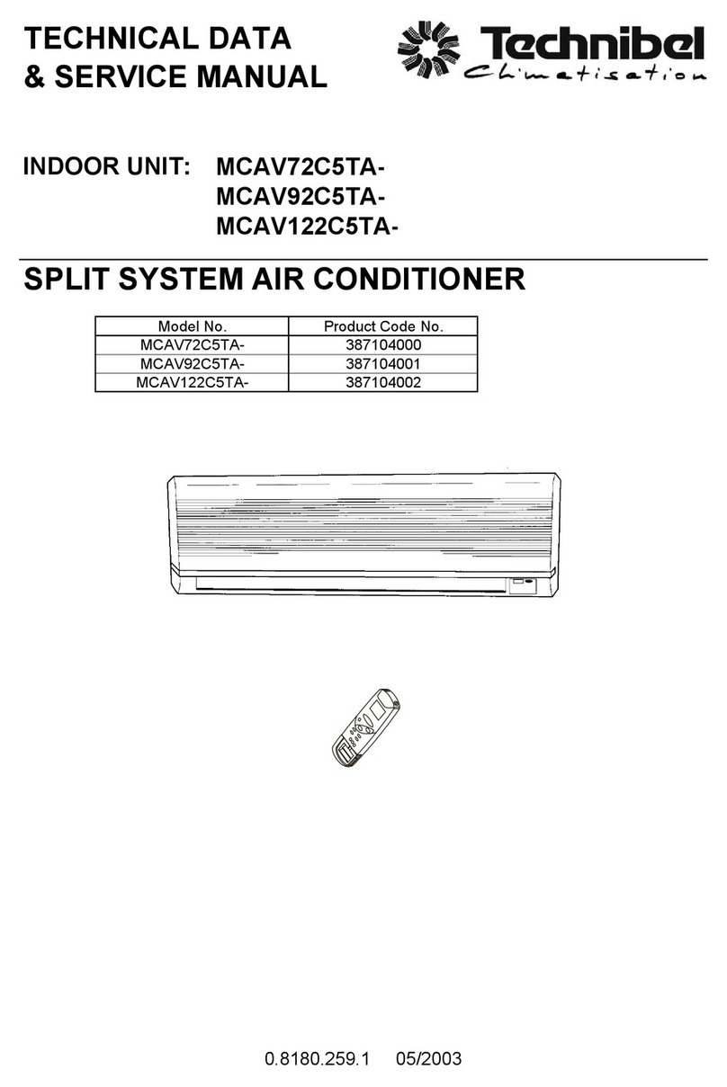 Technibel MCAV72C5TA Series Manual Technibel MCAV72C5TA Series Manual