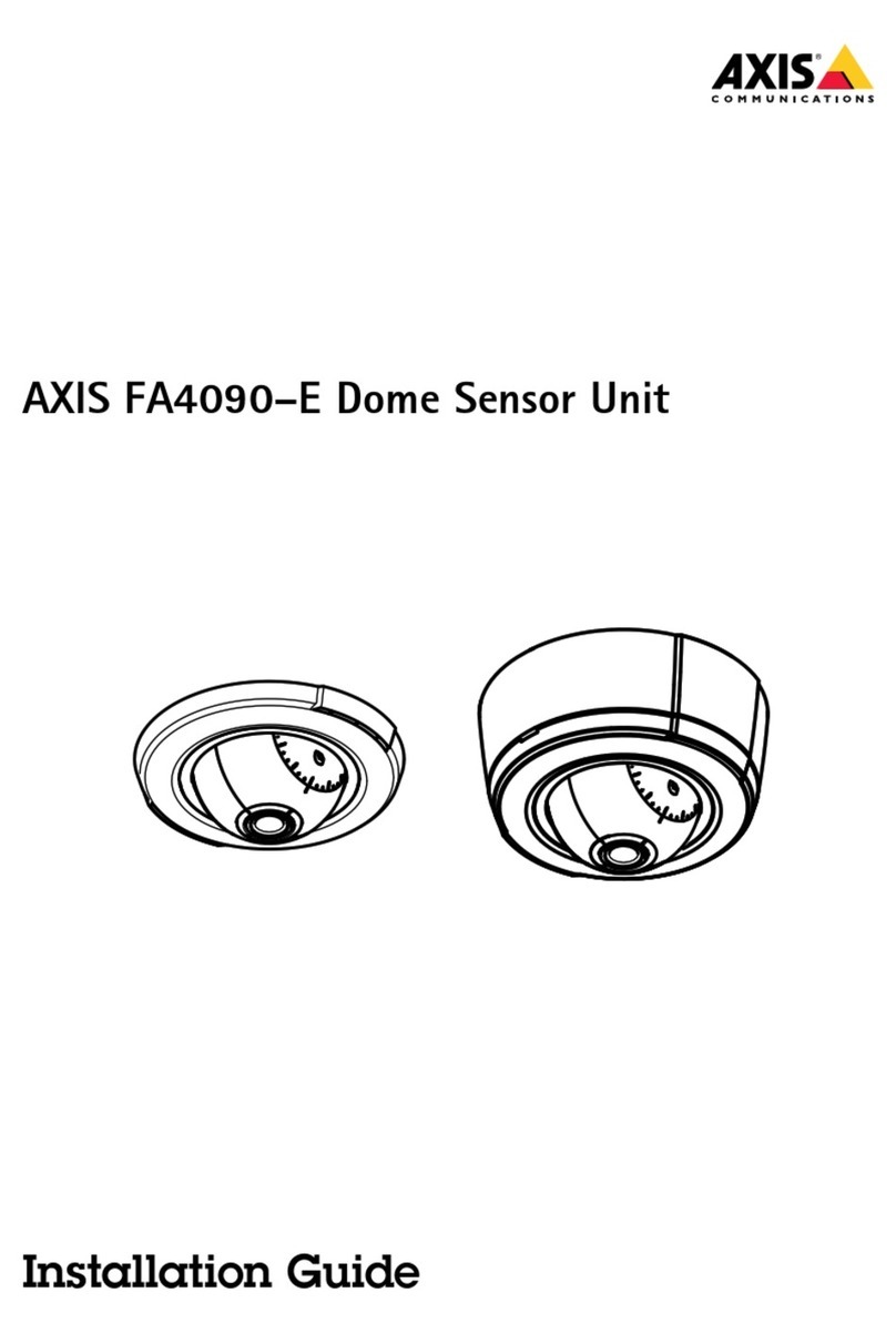 Axis FA4090-E User manual