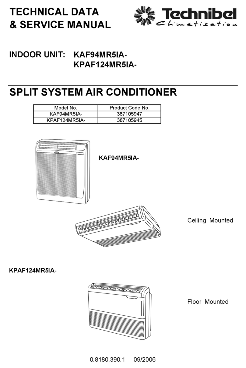 Technibel KAF94MR5IA Series Manual Technibel KAF94MR5IA Series Manual