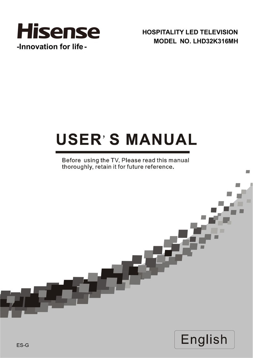Hisense LHD32K316MH User manual