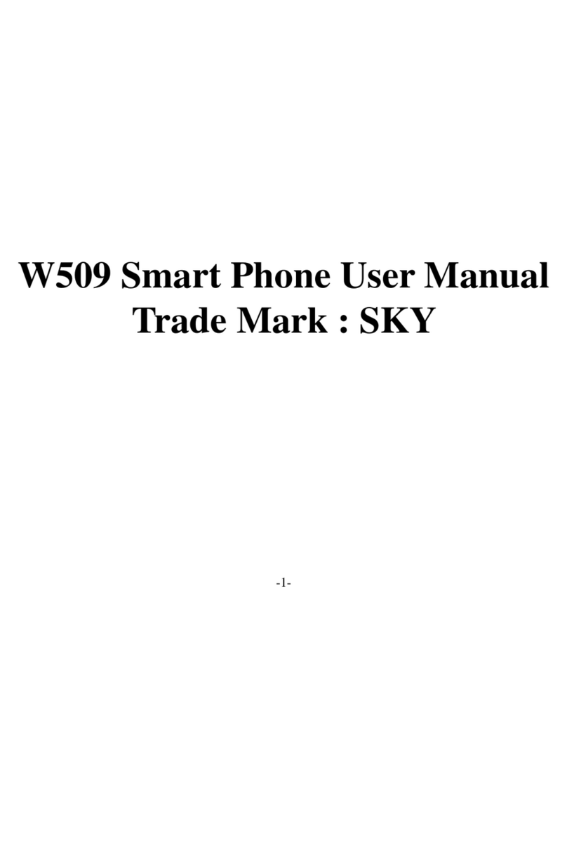 Sky W509 User manual
