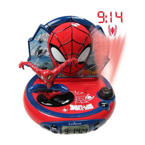LEXIBOOK Spider-Man RP500SP instruction manual