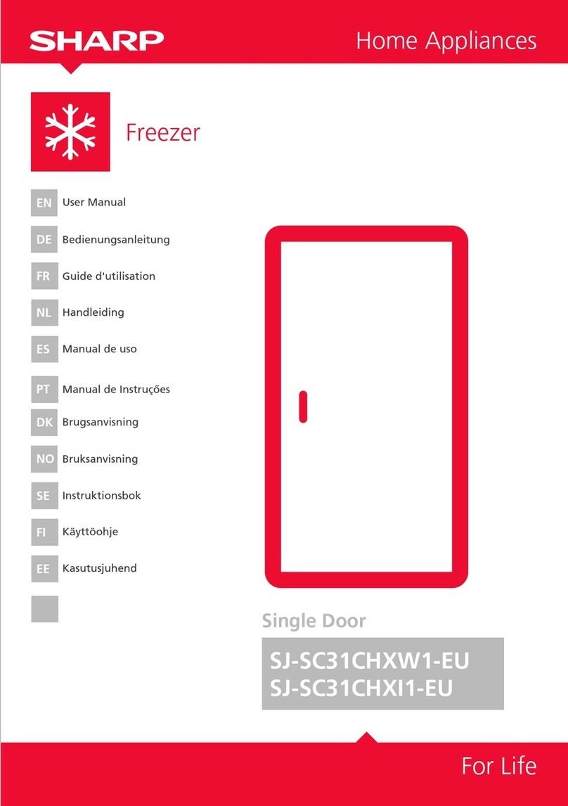Sharp SJ-SC31CHXW1-EU User manual