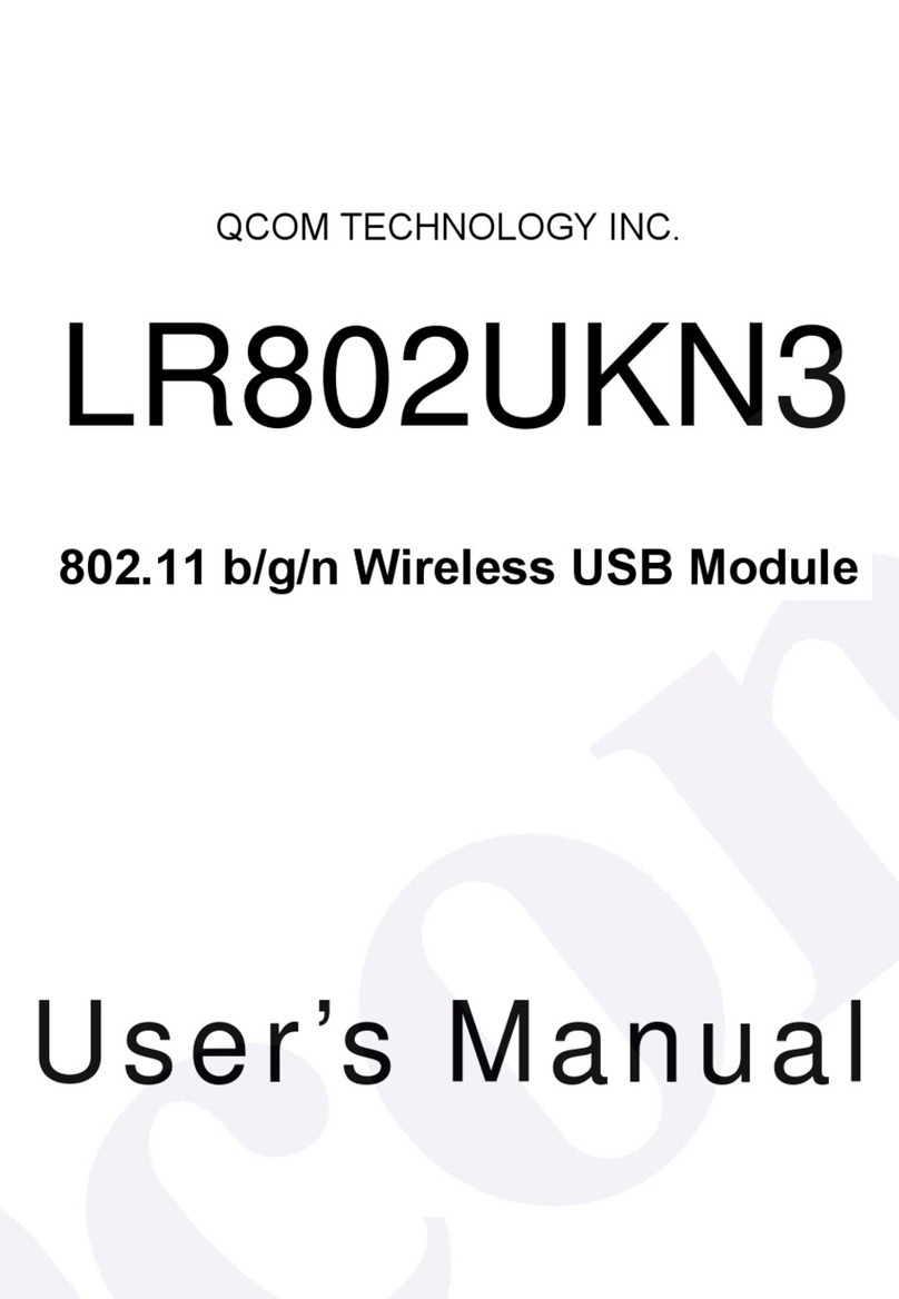 Qcom LR802UKN3 user manual