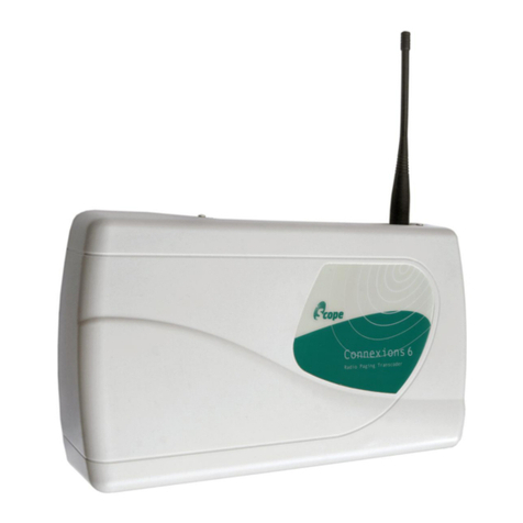 scope Connexions CX6M Installation & user manual