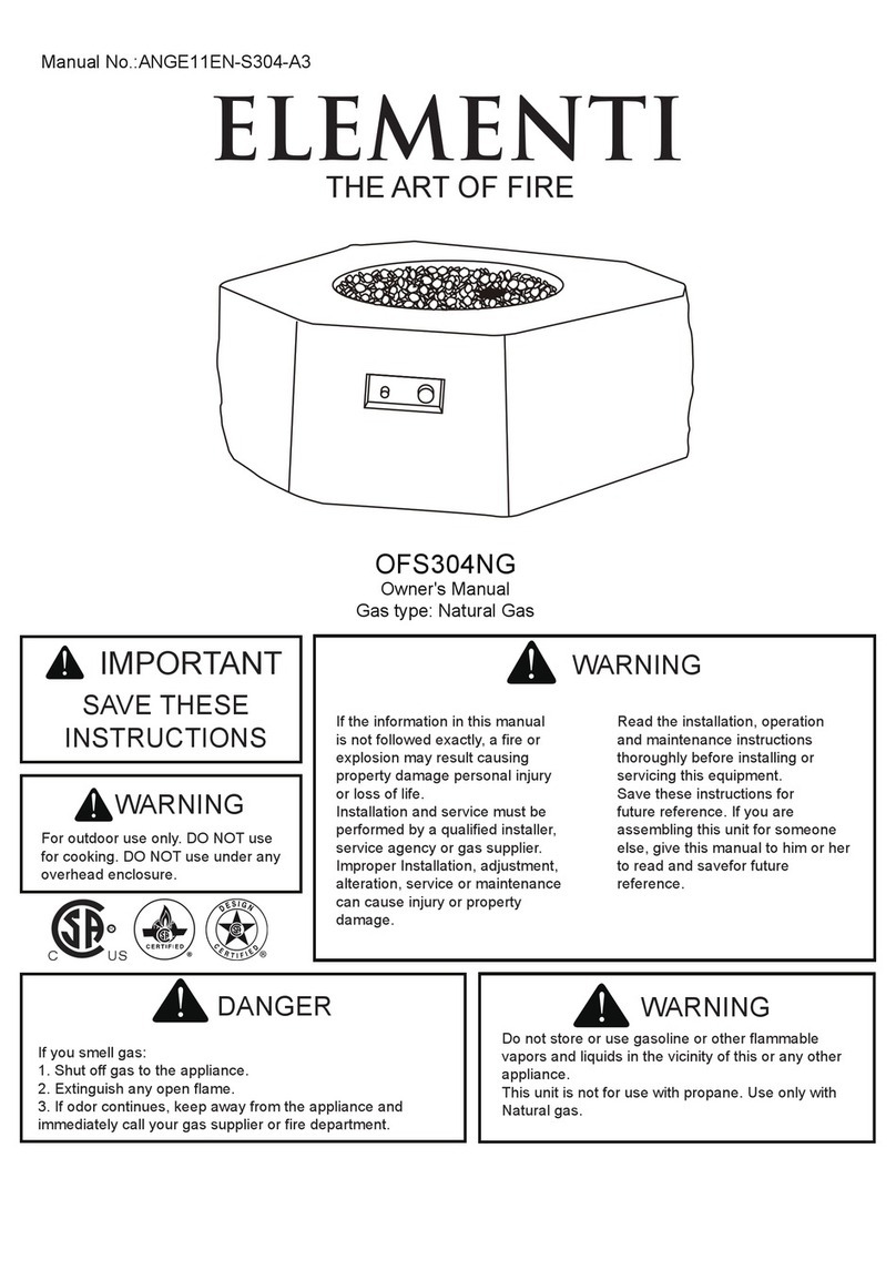 ELEMENTI OFS304NG User manual