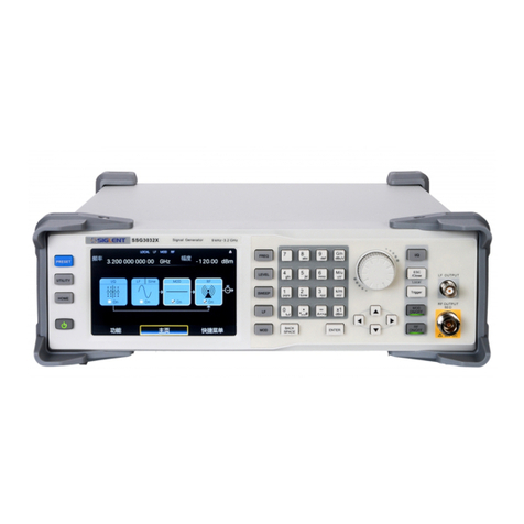 SIGLENT SSG3032X User manual