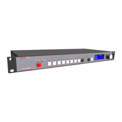 Calibre HQView-500 Series User manual