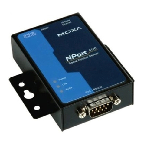 Moxa Technologies NPort 5100A Series User manual